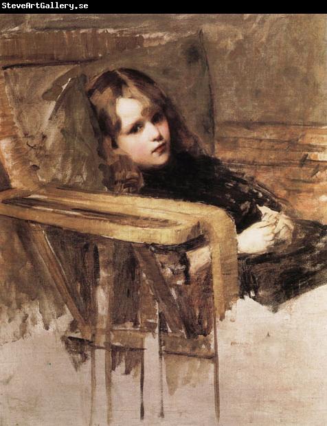 John William Waterhouse The Easy Chair